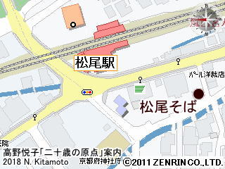松尾そば地図