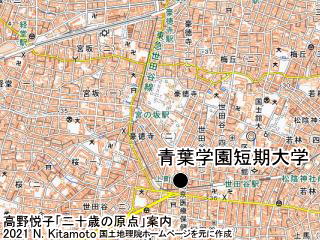 青葉学園短期大学地図