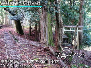 森林軌道と灰野神社