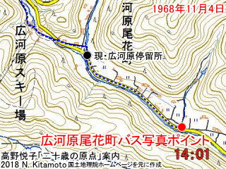 広河原詳細地図