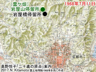 雲ケ畑地図