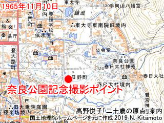 奈良公園地図