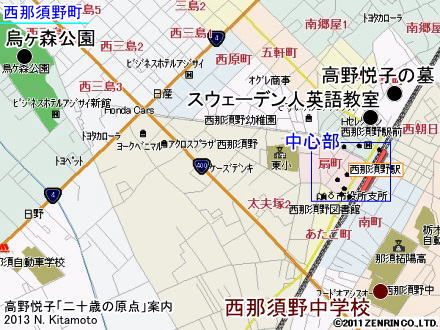 中学校講堂広域図