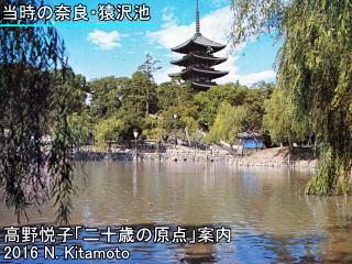 当時の奈良・猿沢池