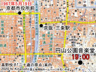 総会の帰り地図