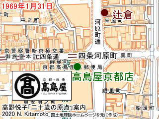 四条河原町周辺地図