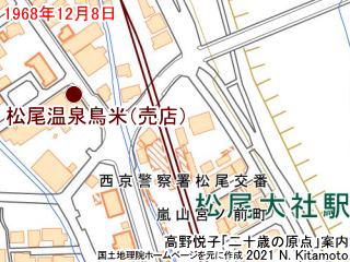 鳥米売店地図